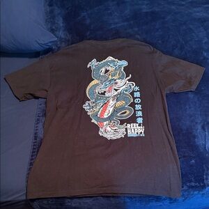 Black Reel Happy Fishing Co T-Shirt for Men